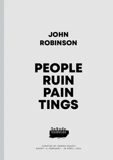 John Robinson — People Ruin Paintings — p. 1