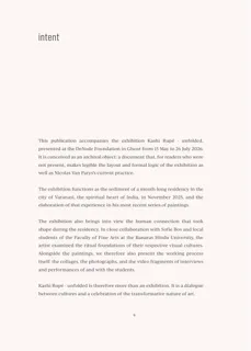 Nicolas Van Parys — publication accompanying Kashi Rupé — unfolded